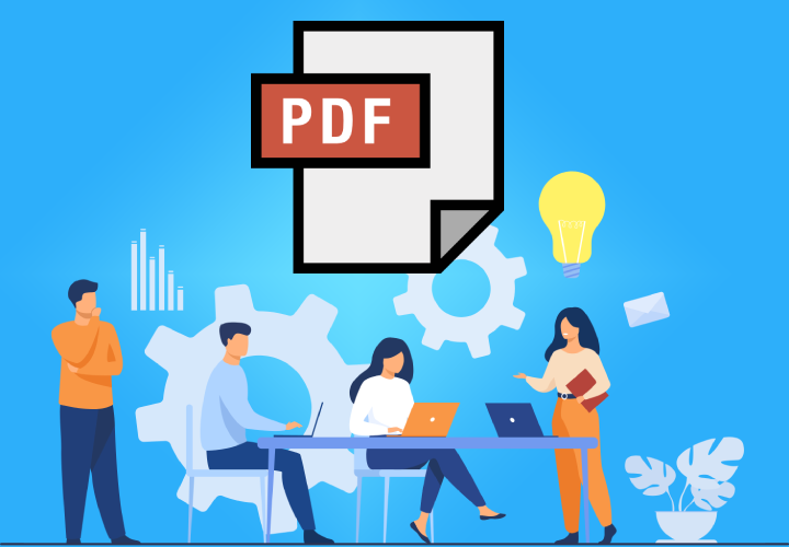 شرح إنشاء مستند PDF